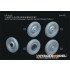 1/35 WWII German Kubelwagen Type 82 Standar Wheels Pattern 2 1/35 WWII German Kubelwagen Type 82 Standar Wheels Pattern 2