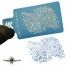 Airbrush Stencil Set #1 (3pcs, each 60mm x 40mm)
