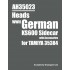 1/35 Heads of KS600 Sidecar with Accessories for Tamiya #35384