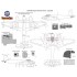 1/48 de Havilland Mosquito Airframe Stencils - Expanded