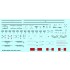Decals for 1/48 Supermarine Spitfire Early Mark Airframe Stencils