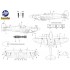Decals for 1/72 Spitfire Later Marks Airframe Stencils