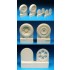 1/32 P-47C/D Thunderbolt Diamond Tread Main Wheels for Hasegawa/Trumpeter/Revell kits