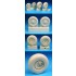 1/32 Messerschmitt Me 262 Main, Plain Hub Nose Wheels for Hasegawa/Trumpeter/Revell kits