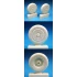 1/32 Messerschmitt Me 163 Komet Main Wheels for Meng / Hasegawa kits