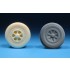 1/48 Grumman AF-2S/W Guardian Main Wheels Set (2 Resin Wheels)