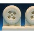 1/48 Sea Fury Block Tread Main Wheels for Airfix kits