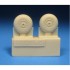 1/48 Messerschmitt Bf 109GK Tall Tailwheel Set for Bf 109G/K Late kits