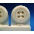 1/48 Hawker Tempest Late Mainwheels #Block Tread for Eduard kits