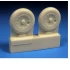 1/48 Fw 190A-6 - A-9 F/D Mainwheels w/Ribbed Tyres for Eduard/Hasegawa/Tamiya/Dragon.etc