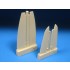 1/48 Hawker Tempest Ailerons and Elevators for Eduard kits