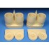 1/72 Rockwell B-1B Lancer Late Exhaust and Rear Nacelle Set for Monogram kit