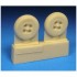 1/72 Sea Fury Block Tread Mainwheels for Special Hobby/Trumpeter kits