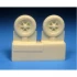 1/72 Messerschmitt Bf 109E/F Mainwheels with Ribbed Tyres for Me/Bf 109E/F kits
