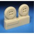 1/72 de Havilland DH Hornet Mainwheels w/Block Tread Tyres for Hornet/Sea Hornet kits