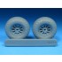 1/48 P-51 Mustang Diamond Tread Mainwheels