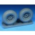 1/48 P-51 Mustang Diamond Tread Mainwheels