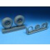 1/48 P-51 Mustang Block Tread Mainwheels