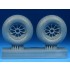 1/48 P-51 Mustang Block Tread Mainwheels