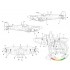 1/48 Spitfire Mk. I-VI Stencils