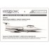 1/48 F-104B/D Early Bundle: Hypersonic Conversion set (HMR 48062) and Kinetic TF-104G kit