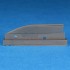 1/48 McDonnell Douglas F-4B/C Phantom Early Plain Fin Cap for Tamiya F-4 kits