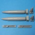 1/72 McDonnell 370gal Wing Tanks for McDonnell Douglas F-4 Phantom kits