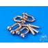 Shackles for 1/16 German Panzer.V Panther Early for Tamiya kit