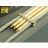 1/16 Tiger I (SdKfz.181) Very Early Model 1240mm Gun Barrel Cleaning Rods w/Brackets