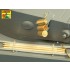 1/16 Tiger I (SdKfz.181) Very Early Model 1240mm Gun Barrel Cleaning Rods w/Brackets