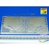 1/16 German Tiger II Photo-etched Front Fenders for Tamiya/Trumpeter kits