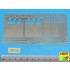 1/16 Rear Fenders for German Tiger I Ausf.E (Late Version) for HobbyBoss kit