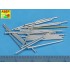 1/16 German Medium Tank PzKpfw.IV Ausf.H Vol.9A Track Link Pins for Trumpeter (25 pins)