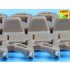 1/16 German Medium Tank PzKpfw.IV Ausf.H Vol.9A Track Link Pins for Trumpeter (25 pins)