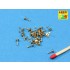 1/16 Turned Imitation of Hexagonal Bolts (1.19mm, 30pcs)