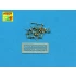 1/16 Photo-Etched Wing Nuts with Turned Bolt (30pcs)