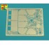 1/16 Tiger I, E Tunisia 501 abt.- Tail Mud Flaps for Tamiya kits