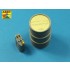 1/16 WWII German 20L Jerry Can Closings and 200L Fuel Drum Covers (Choice A)