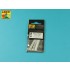 1/16 Panther Spare Track Link Pins (12pcs) for Trumpeter kits