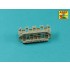 1/16 Panther Spare Track Link Pins (12pcs) for Trumpeter kits