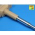 1/16 8.8cm KwK36/L56 Gun Barrel for German Tiger I (Early)