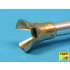 1/16 Early Muzzle Brake for German 8.8cm Barrel Tiger I Early & Tiger II(Porsche Turret)