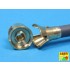 1/16 Early Muzzle Brake for German 8.8cm Barrel Tiger I Early & Tiger II(Porsche Turret)