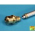 1/16 Early Muzzle Brake for German 8.8cm Barrel Tiger I Early & Tiger II(Porsche Turret)