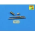 1/16 8mm Barrel for Hotchkiss Machine Gun Mle 1914 Tank Version for Renault FT-17