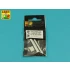 1/16 US M3 & M5 Tanks 37mm M6 Gun Barrel for Classy Hobby kits