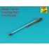 1/16 75mm PaK 40 Gun Barrel without Muzzle Brake for Das Werk/Trumpeter kit