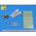 1/200 HMS Rodney / Nelson Barrels Set (9x 405mm, 12x 152mm, 6x 102mm)