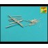 1/200 German Scharnhorst Main Armament (280mm x9, 150mm x12, 105mm x14)