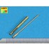 1/25 Turned Barrel for German Tank Machine Gun MG34 w/Panzer Mantel